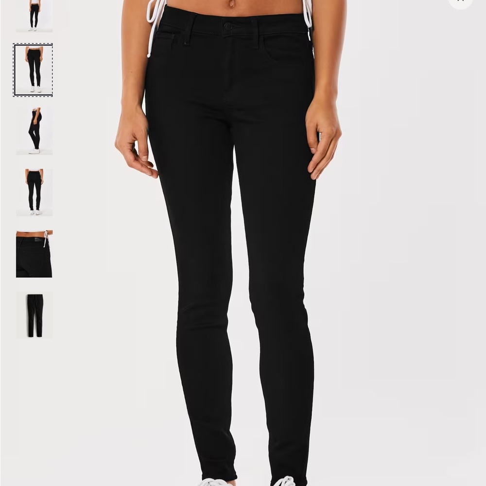 Hollister Low Rise Jean Leggings Size 5L